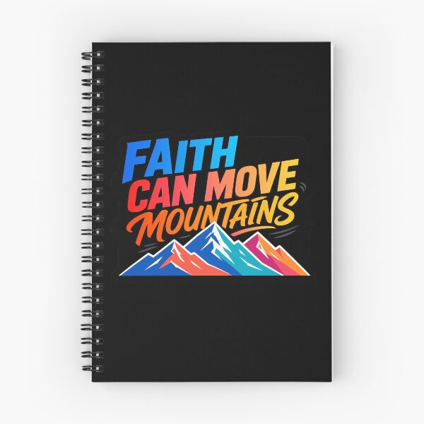 Item preview, Matthew 17:20 Faith Can Move Mountains designed and sold by plushism.