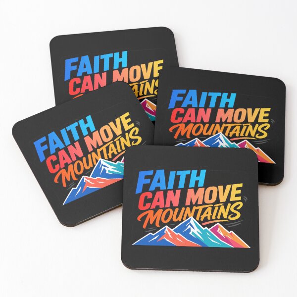 Item preview, Matthew 17:20 Faith Can Move Mountains designed and sold by plushism.