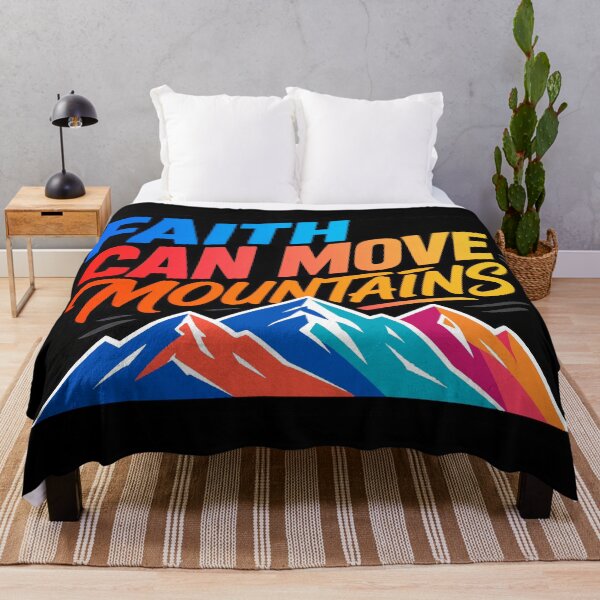 Item preview, Matthew 17:20 Faith Can Move Mountains designed and sold by plushism.