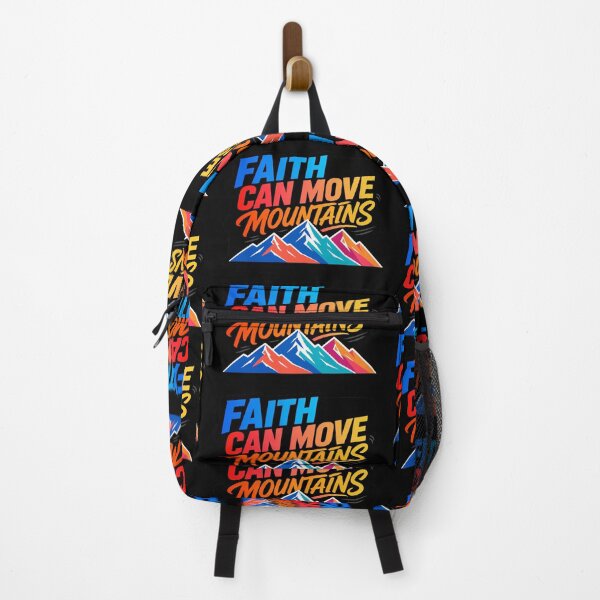 Item preview, Matthew 17:20 Faith Can Move Mountains designed and sold by plushism.