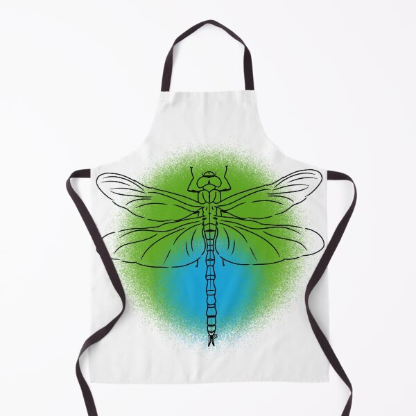 Item preview, Dragonfly Line-art (Green&Blue) designed and sold by Burnt_Pikachu.