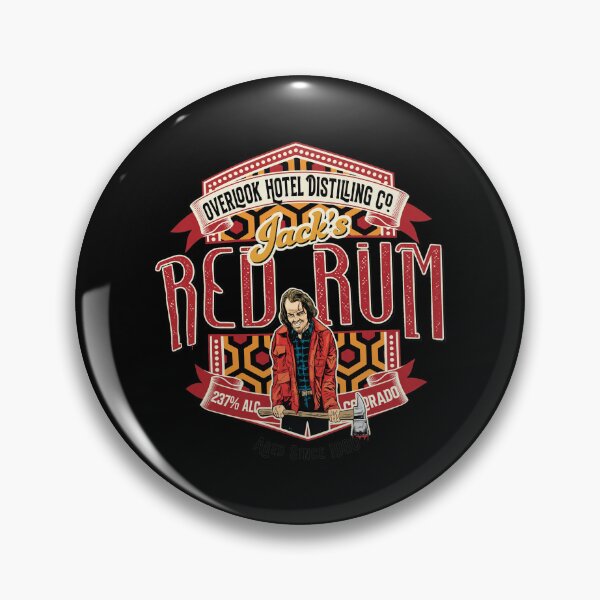 Item preview, Overlook Hotel Red Rum Distilling Aged Since 1980 designed and sold by SUSANLORE.