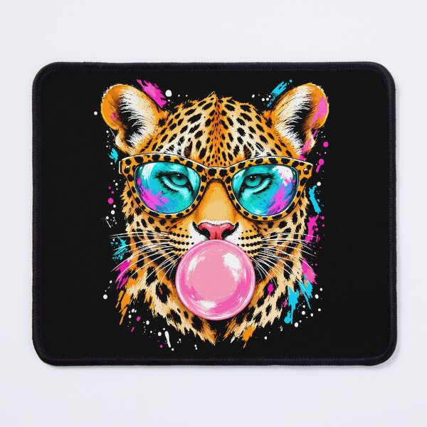 Item preview, Cool Leopard Sunglasses Bubble Gum designed and sold by gordonbwyashop.