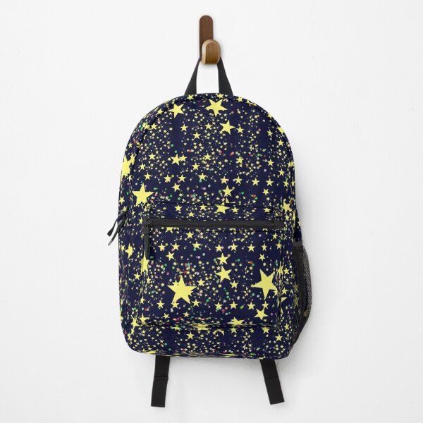 Item preview, Starry Night Confetti Pattern Yellow Stars Dark Blue  designed and sold by Patricia Grannum.