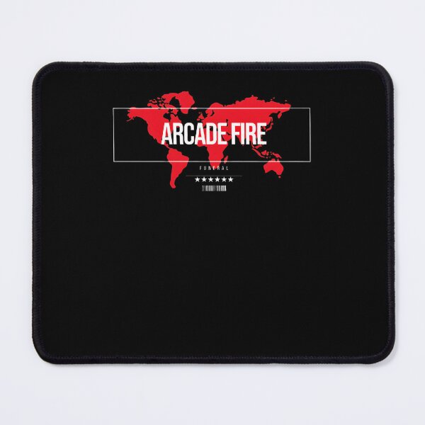 Item preview, Arcade Fire Funeral World Map Band designed and sold by ruokabbyart.