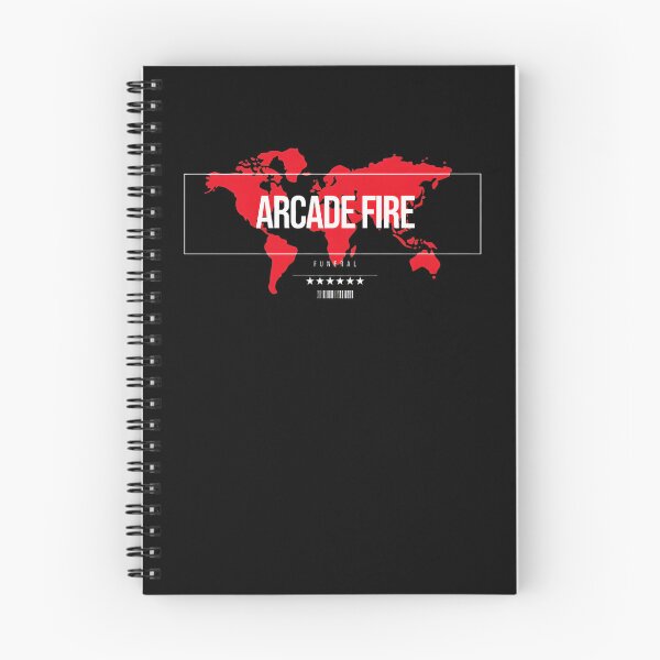 Item preview, Arcade Fire Funeral World Map Band designed and sold by ruokabbyart.