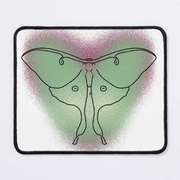 Item preview, Luna Moth Line-art (Green&Purple) designed and sold by Burnt_Pikachu.
