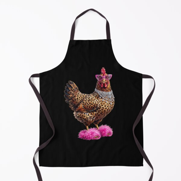 Item preview, Glam Leopard Chicken designed and sold by dudelinart.