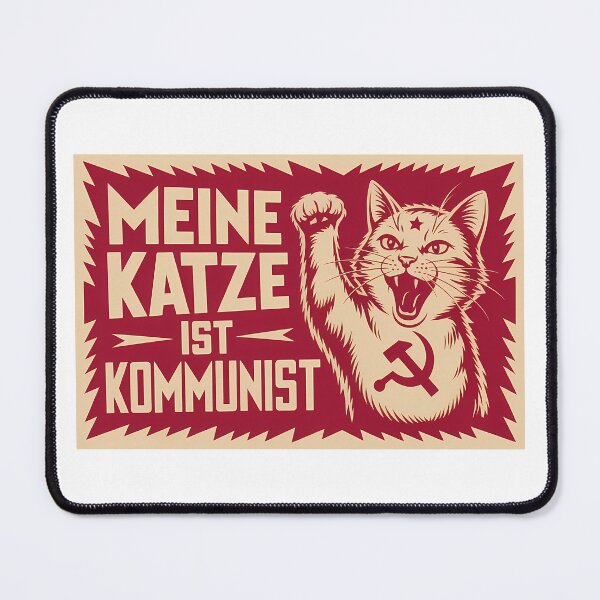 Item preview, My Cat is Communist - Funny Communism Cat Meme designed and sold by LoFizzy.