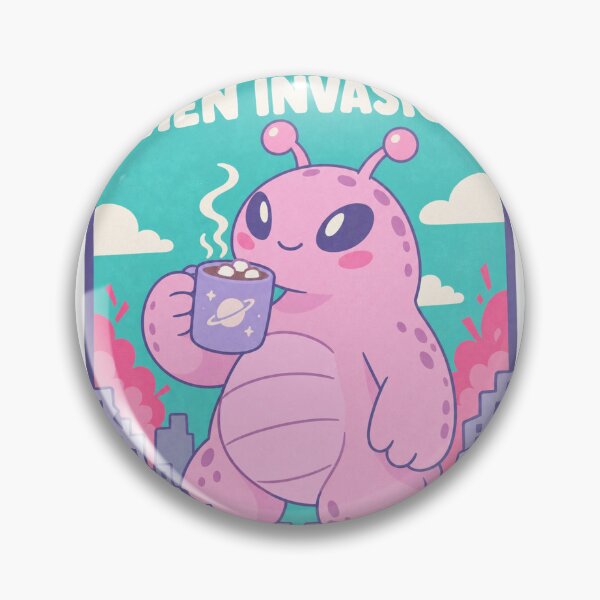 Item preview, Hot Cocoa Then Invasion Funny Monster designed and sold by LongIslandDesgn.