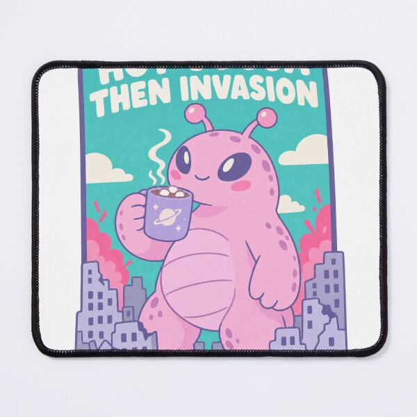 Item preview, Hot Cocoa Then Invasion Funny Monster designed and sold by LongIslandDesgn.
