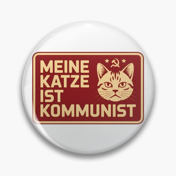 Item preview,  My Cat is Communist - Funny Communism Cat Meme designed and sold by LoFizzy.