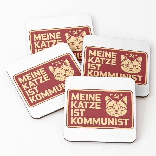 Item preview,  My Cat is Communist - Funny Communism Cat Meme designed and sold by LoFizzy.