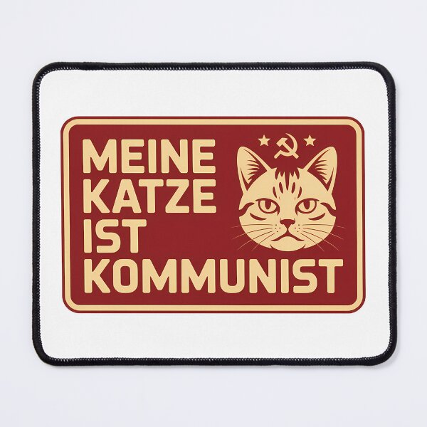 Item preview, My Cat is Communist - Funny Communism Cat Meme designed and sold by LoFizzy.