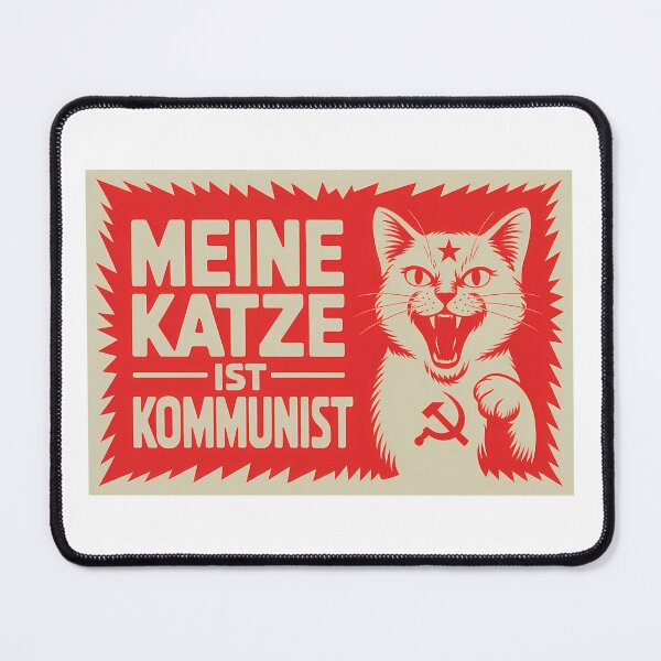 Item preview, My Cat is Communist - Funny Communism Cat Meme designed and sold by LoFizzy.