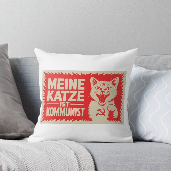 Item preview, My Cat is Communist - Funny Communism Cat Meme designed and sold by LoFizzy.