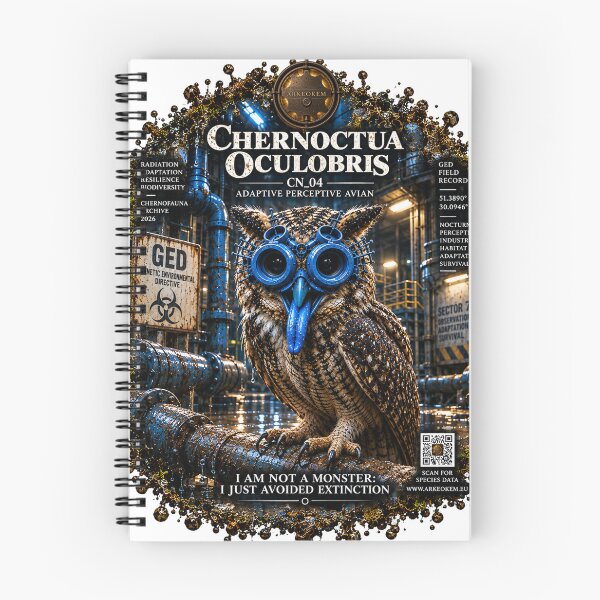 Item preview, CN-04 Chernonoctua Oculobris designed and sold by ARKEOKEM.