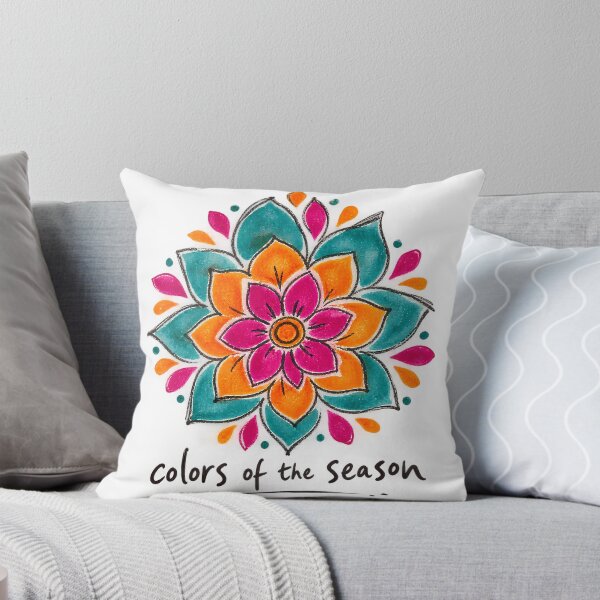 Item preview, Colors Of The Season Rangoli Festival  designed and sold by Moss & Mellow.