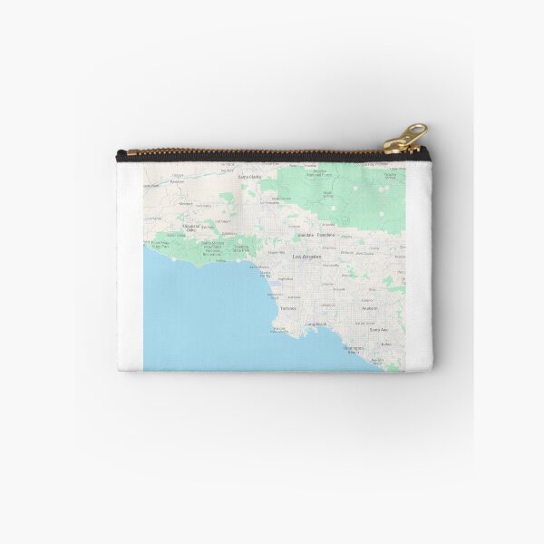 Item preview, Los Angeles Interface Map Modern GPS Grid Art designed and sold by YAZ.