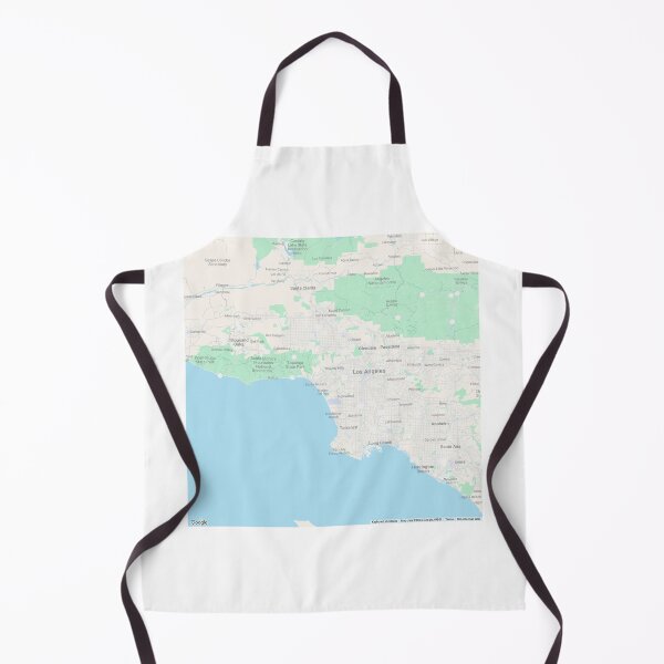 Item preview, Los Angeles Interface Map Modern GPS Grid Art designed and sold by YAZ.