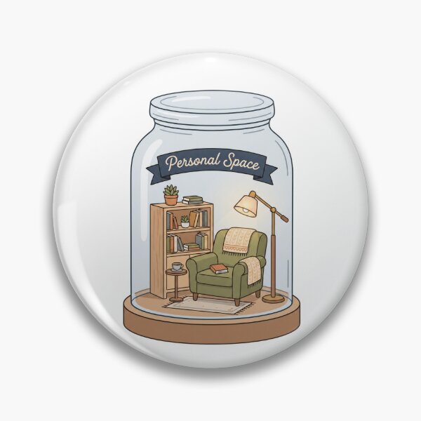 Item preview, Personal Space Cozy Reading Cloche Terrarium Safe Space designed and sold by Anno Meister.