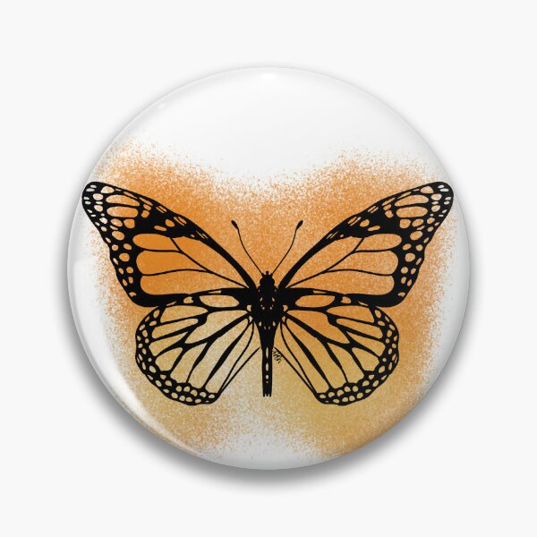 Item preview, Monarch Butterfly Line-art (Orange) designed and sold by Burnt_Pikachu.