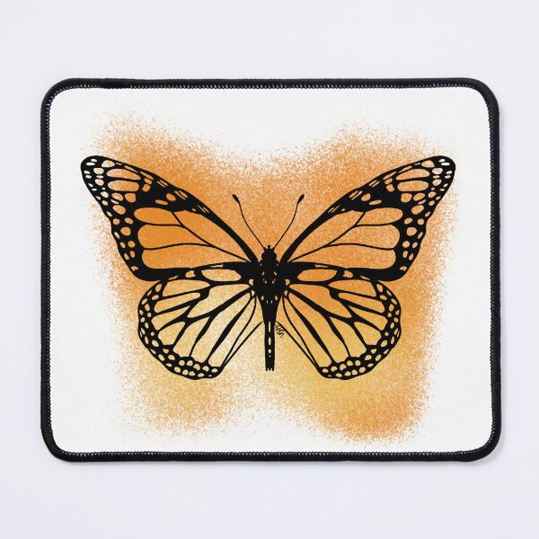 Item preview, Monarch Butterfly Line-art (Orange) designed and sold by Burnt_Pikachu.
