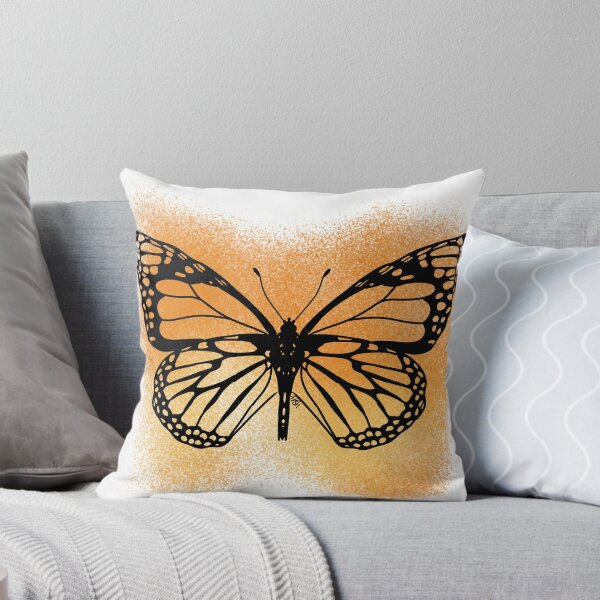Item preview, Monarch Butterfly Line-art (Orange) designed and sold by Burnt_Pikachu.