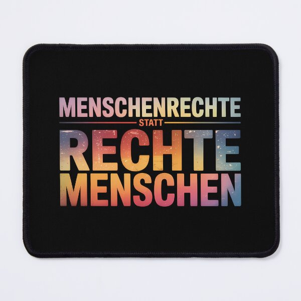 Item preview, Menschenrechte statt Rechte Menschen – Statement für Menschenrechte und Solidarität designed and sold by LoFizzy.