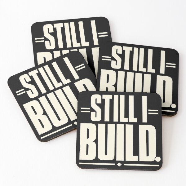 Item preview, Still I Build Distressed Motivational Design designed and sold by Trendably.