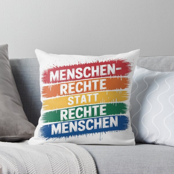 Item preview, Menschenrechte statt Rechte Menschen – Statement für Menschenrechte und Solidarität designed and sold by LoFizzy.