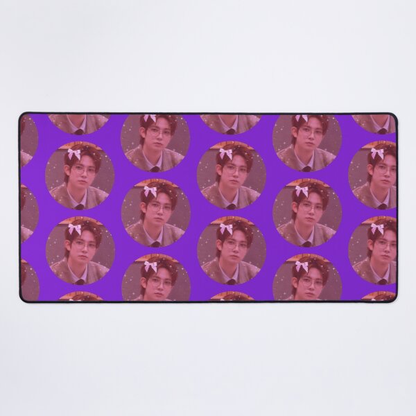Item preview, HEESEUNG Pink ribbon- Big icon Purple version designed and sold by Enhyconss.