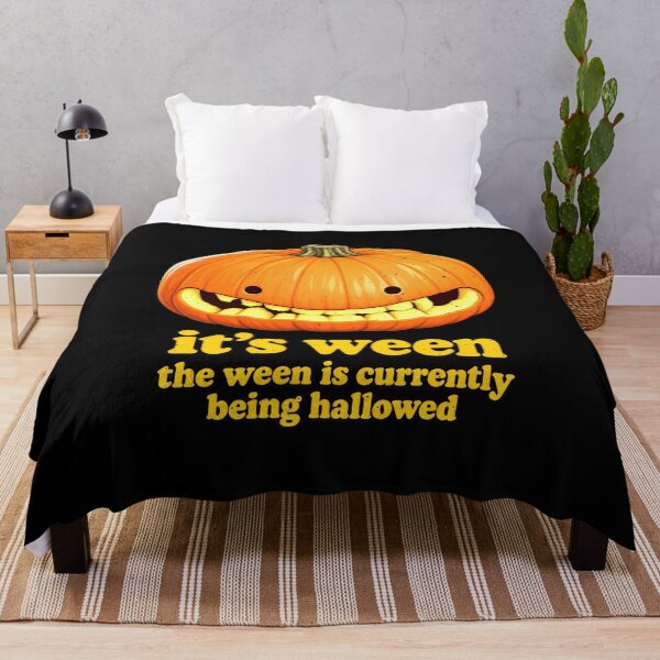 Item preview, It's Ween Pumpkin Halloween Wordplay designed and sold by elderberry.