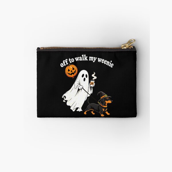 Item preview, Off to Walk My Weenie Spooky Dachshund Humor designed and sold by elderberry.