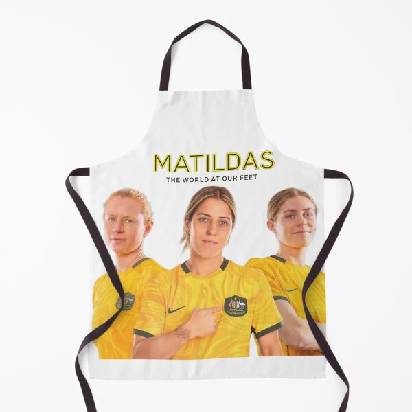 Item preview, Matildas – The World at Our Feet | Australian Women’s Soccer Team Poster designed and sold by 4U---Store.