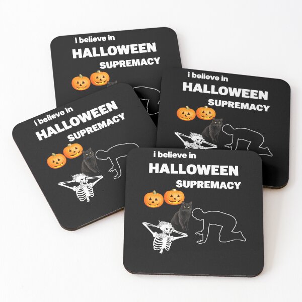 Item preview, Funny Believe In Halloween Supremacy Meme Art designed and sold by elderberry.