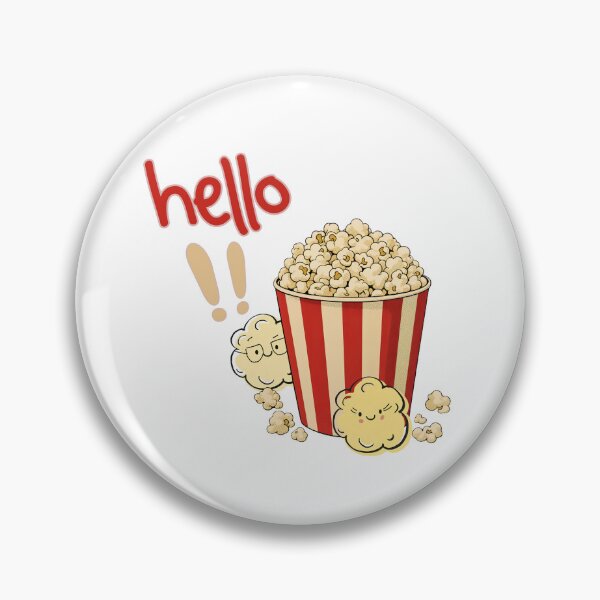 Item preview, Hello popcorn cute movie snack designed and sold by Poorniadhi.