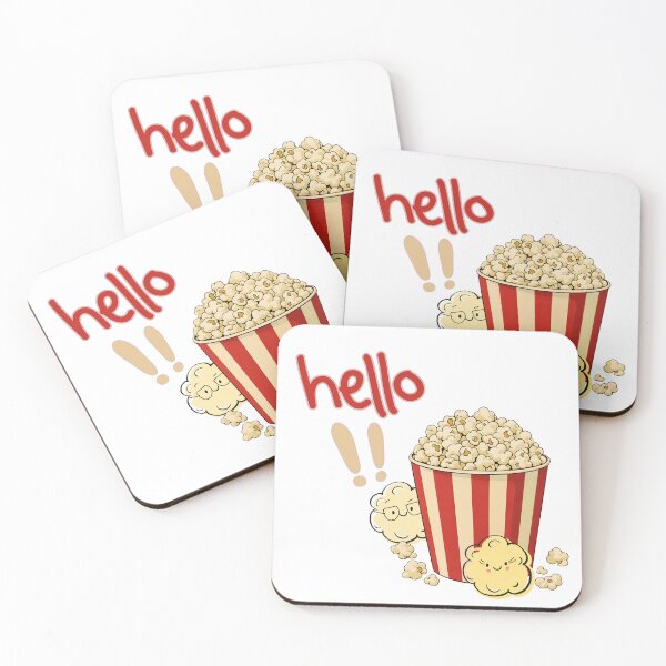 Item preview, Hello popcorn cute movie snack designed and sold by Poorniadhi.