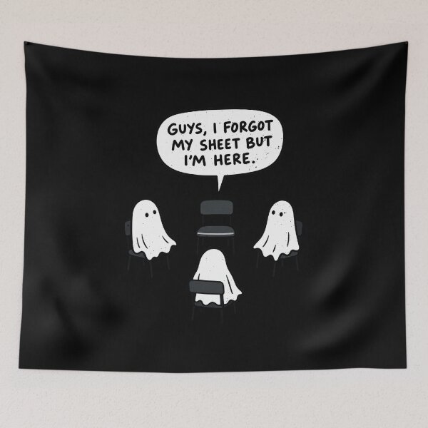 Item preview, Funny Ghost Costume Mix Up In The Classroom designed and sold by elderberry.