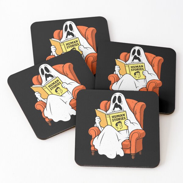 Item preview, HUMAN STORIES Funny Ghost Reader designed and sold by elderberry.