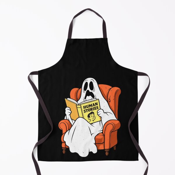 Item preview, HUMAN STORIES Funny Ghost Reader designed and sold by elderberry.