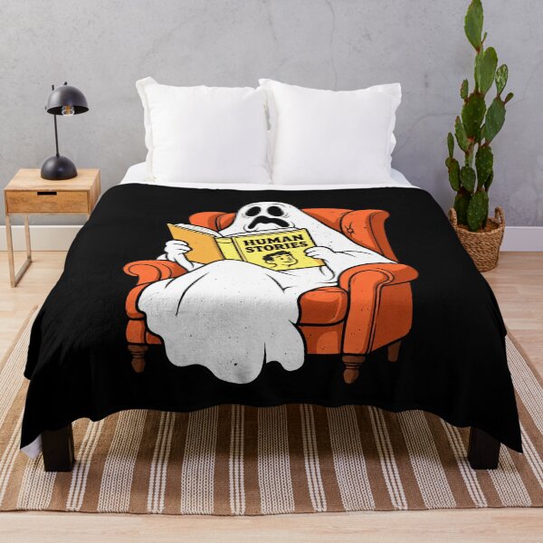 Item preview, HUMAN STORIES Funny Ghost Reader designed and sold by elderberry.