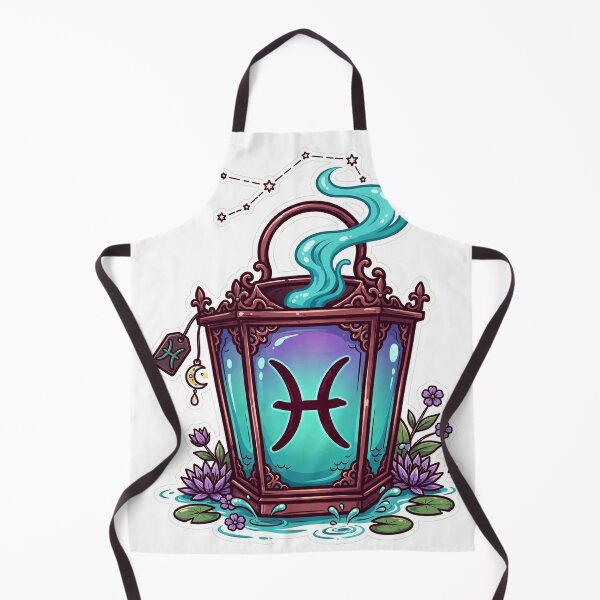 Item preview, Pisces Zodiac Lantern designed and sold by LunaGlow Studio.