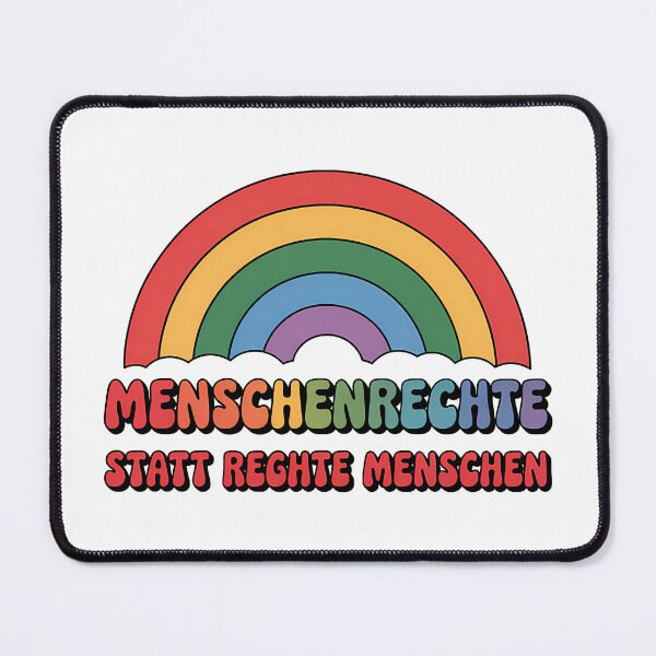 Item preview, Menschenrechte statt Rechte Menschen – Statement für Menschenrechte und Solidarität designed and sold by LoFizzy.