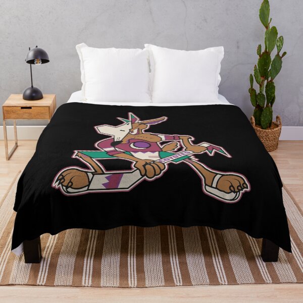 Item preview, Retro Coyote Hockey Mascot Art designed and sold by JOHMONS15.
