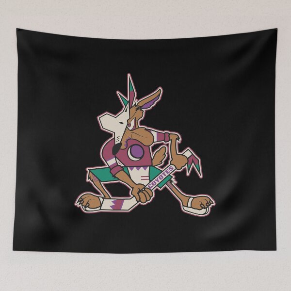 Item preview, Retro Coyote Hockey Mascot Art designed and sold by JOHMONS15.