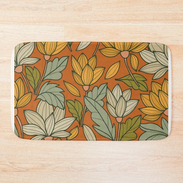 Item preview, Terracota Ochre Lotus designed and sold by Patriciad85.