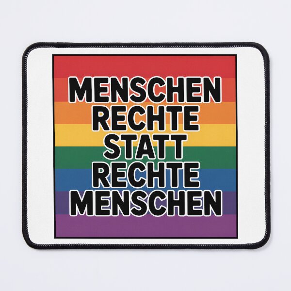 Item preview, Menschenrechte statt Rechte Menschen – Statement für Menschenrechte und Solidarität designed and sold by LoFizzy.