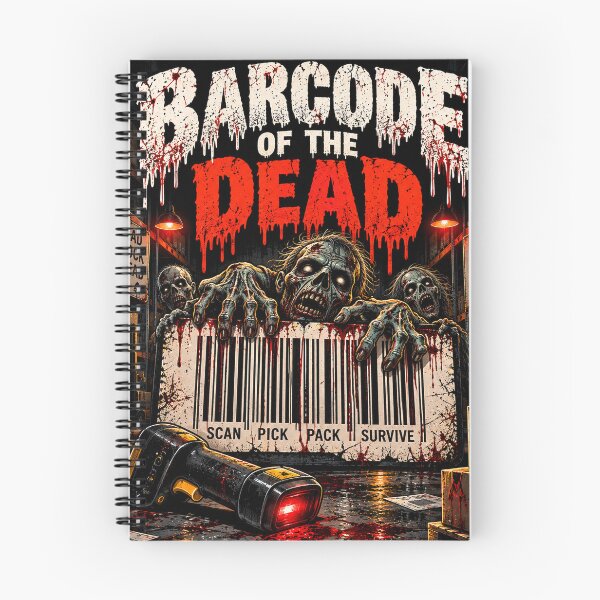 Item preview, Barcode of the Dead – Funny Zombie Warehouse Halloween Design designed and sold by KeeganDykes.