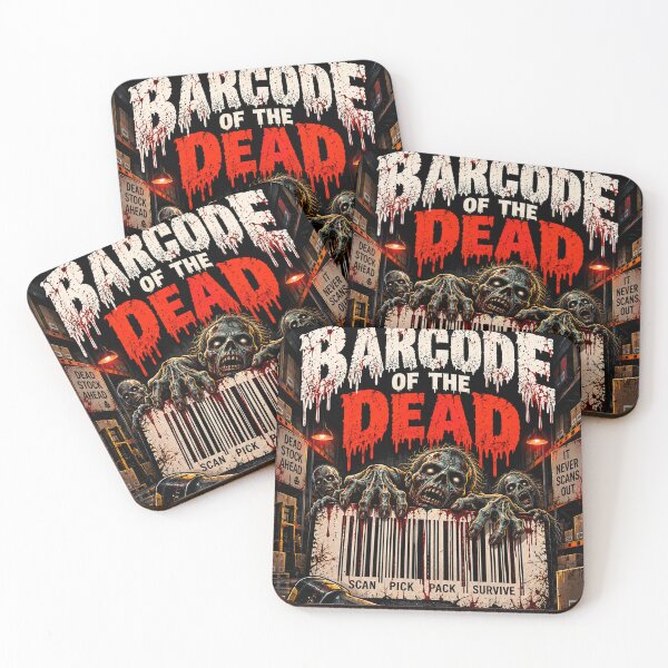 Item preview, Barcode of the Dead – Funny Zombie Warehouse Halloween Design designed and sold by KeeganDykes.